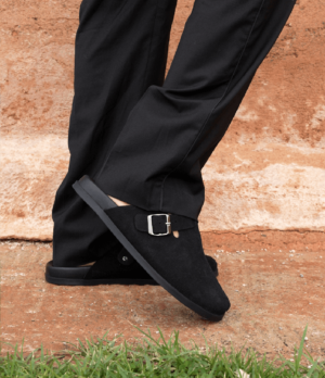 Pantoufles classiques noires