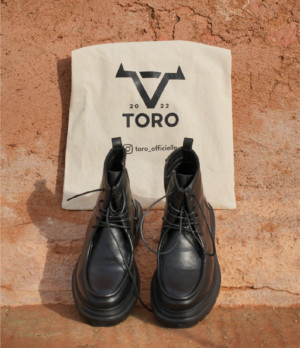 Bottines à lacets Noir