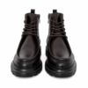 Bottines à lacets Marron