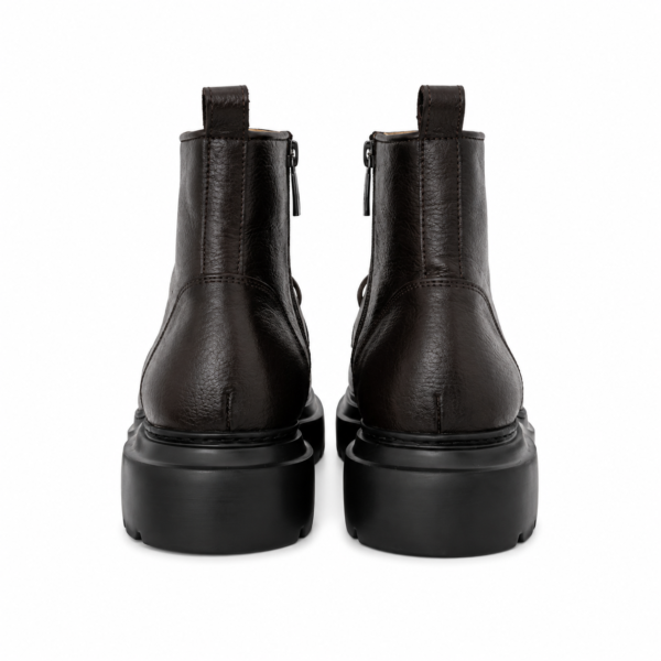 Bottines à lacets Marron