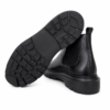 Bottines Chelsea en cuir Noir