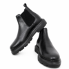 Bottines Chelsea en cuir Noir