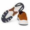 Baskets en daim Marron
