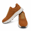 Baskets en daim Marron
