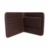 Portefeuille homme marron foncé