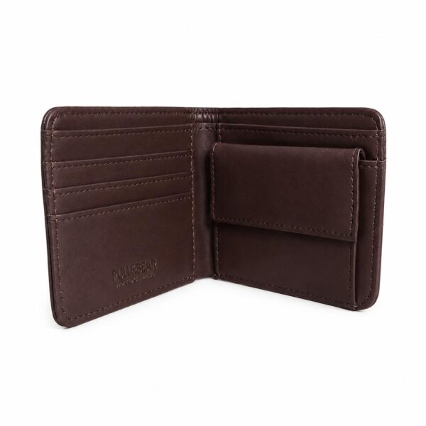 Portefeuille homme marron foncé
