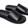428675dc-0136-44ef-9208-a088df949b50 Claquettes Homme TORO en Cuir Premium Noir