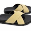 Sandales Homme en Daim Premium Croisées