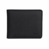 8761f93c-f35f-467e-b6d8-0f169b43eb30 Portefeuille homme noir avec poche zippée