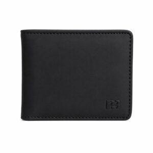 8761f93c-f35f-467e-b6d8-0f169b43eb30 Portefeuille homme noir avec poche zippée