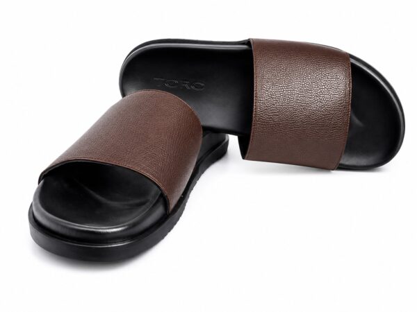 Sandales Homme en Cuir Premium Marron