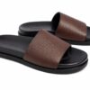 Sandales Homme en Cuir Premium Marron