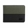 f8703d47-85bf-4554-8952-77ec617f25f6 portefeuille homme bicolore vert kaki et noir